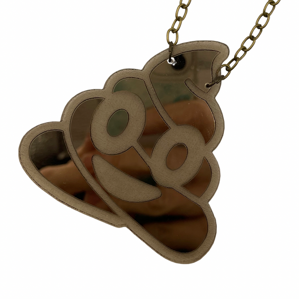 Poop Emoji Necklace